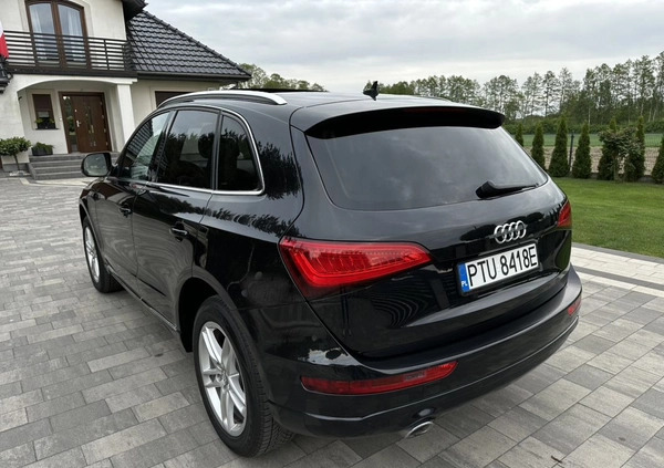 Audi Q5 cena 69900 przebieg: 190518, rok produkcji 2013 z Biała Rawska małe 379